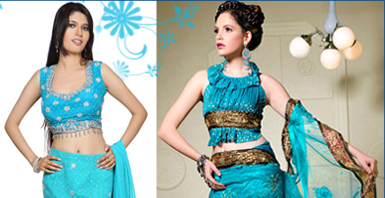 Salwar in Blue