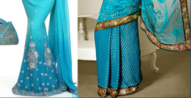 Lehenga in Blue