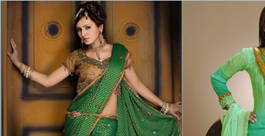 Sarees in Green