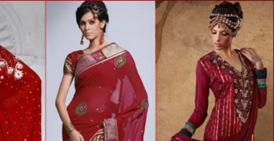 Salwar in Maroon