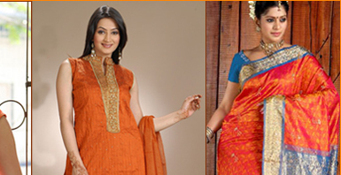 Salwar in Orange