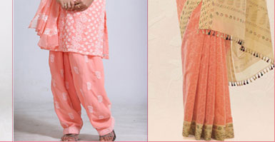 Lehenga in Peach
