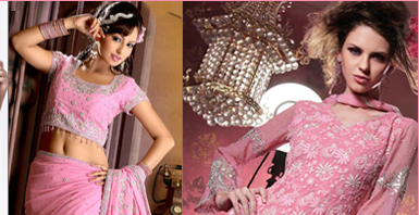 Salwar in Pink