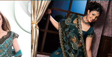 Salwar in Teal