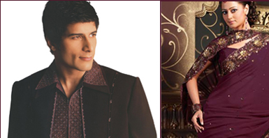 Sarees in Wine