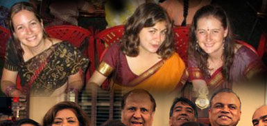 Evening wear Sarees 