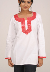 White Cotton Kurti