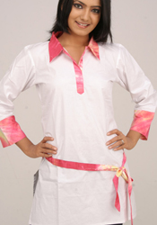 White Cotton Kurti