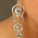 White Stones Designer Earrings