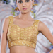 Ornate Dark Beige Benarasi Blouse