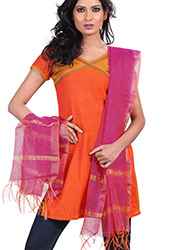 Beautiful Magenta Kota Stole
