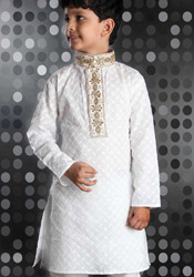 Elegant Chikankari Embroidered Kurta Pyjama