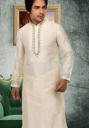 Fabulous Dupion Silk Kurta Pyjama