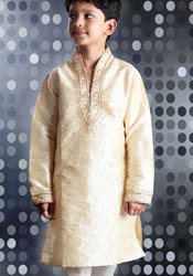 Opulent Aari Embroidered Kurta Pyjama