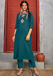 Latest Kurta Straight Pant Set Online