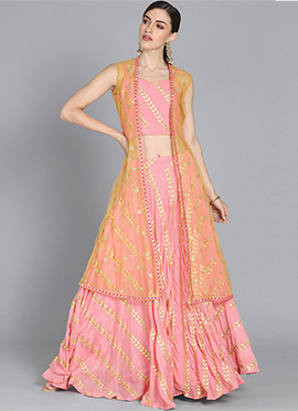 Ethnovog Indowestern Jacket Suit