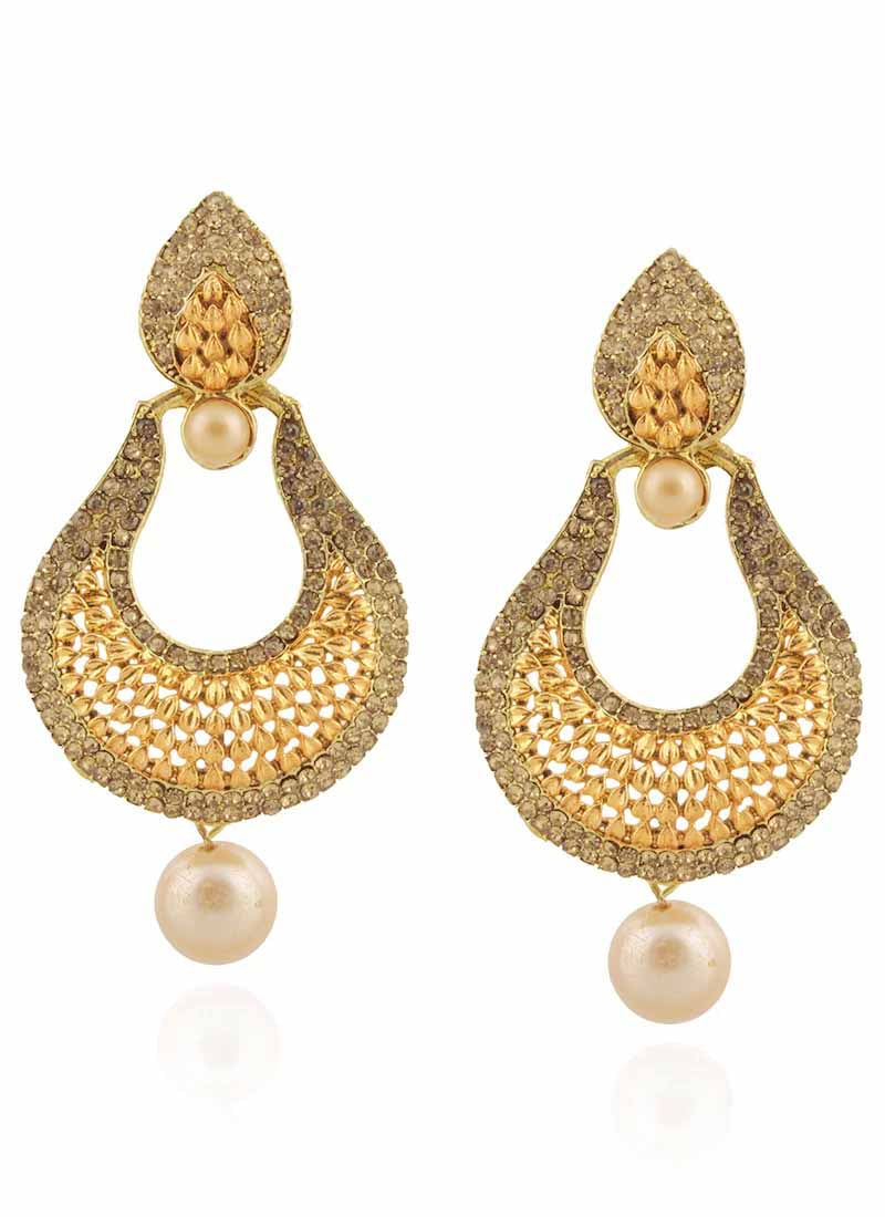 Gold N Cream Danglers