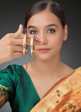 Golden Brass Bangles