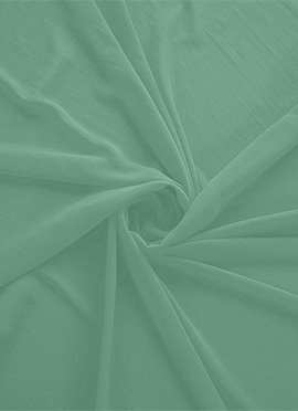 Green Georgette Fabric