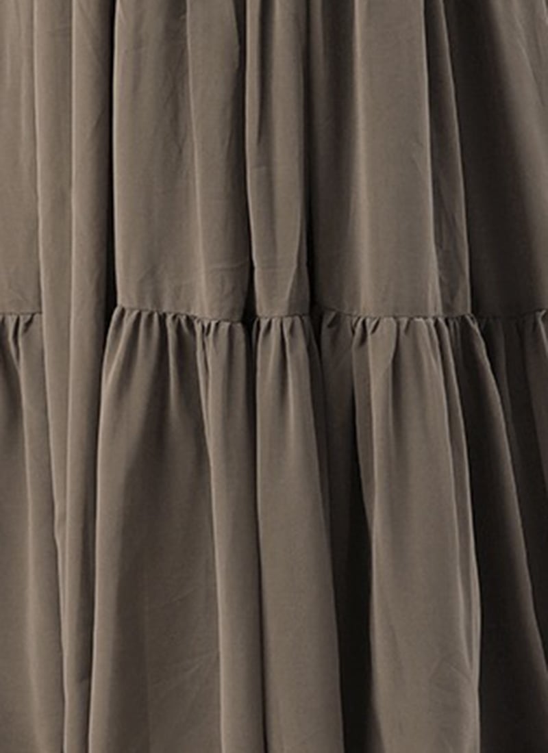 Grey Georgette Embroidered Top with Pants & Dupatta Set Chic & Elegant Ensemble main image 1
