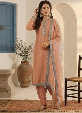 Grey Silk Stunning Salwar Suit