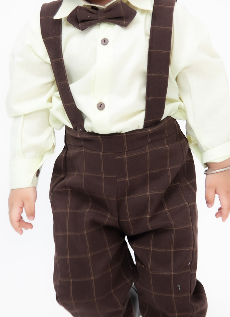 3 Piece Fashion Single Breasted Man Made Fiber Children Kids Boys Suit