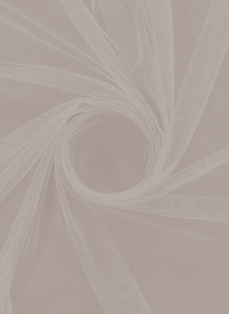 Light Brown Net Fabric