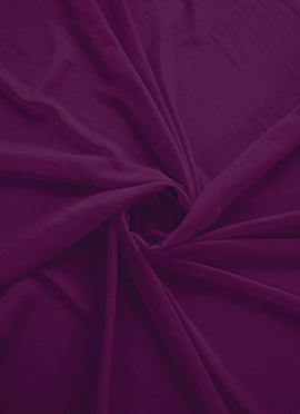 Magenta Purple Georgette Fabric