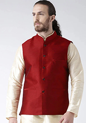 jacket maroon colour