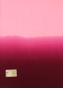 Maroon Georgette Tie N Dye Fabric