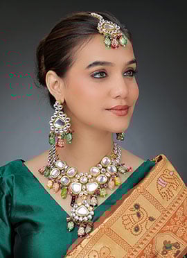 Multicolor Necklace Set