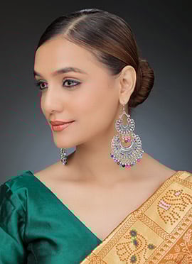 Multicolored Oxidised Chandbalis