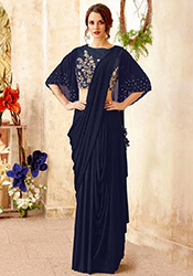 Indo western saree buy online Clearance