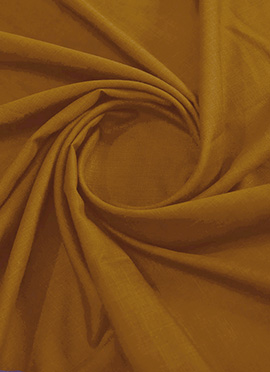 Dark Mustard Rayon Fabric