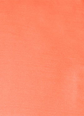 Peach Art Silk Fabric