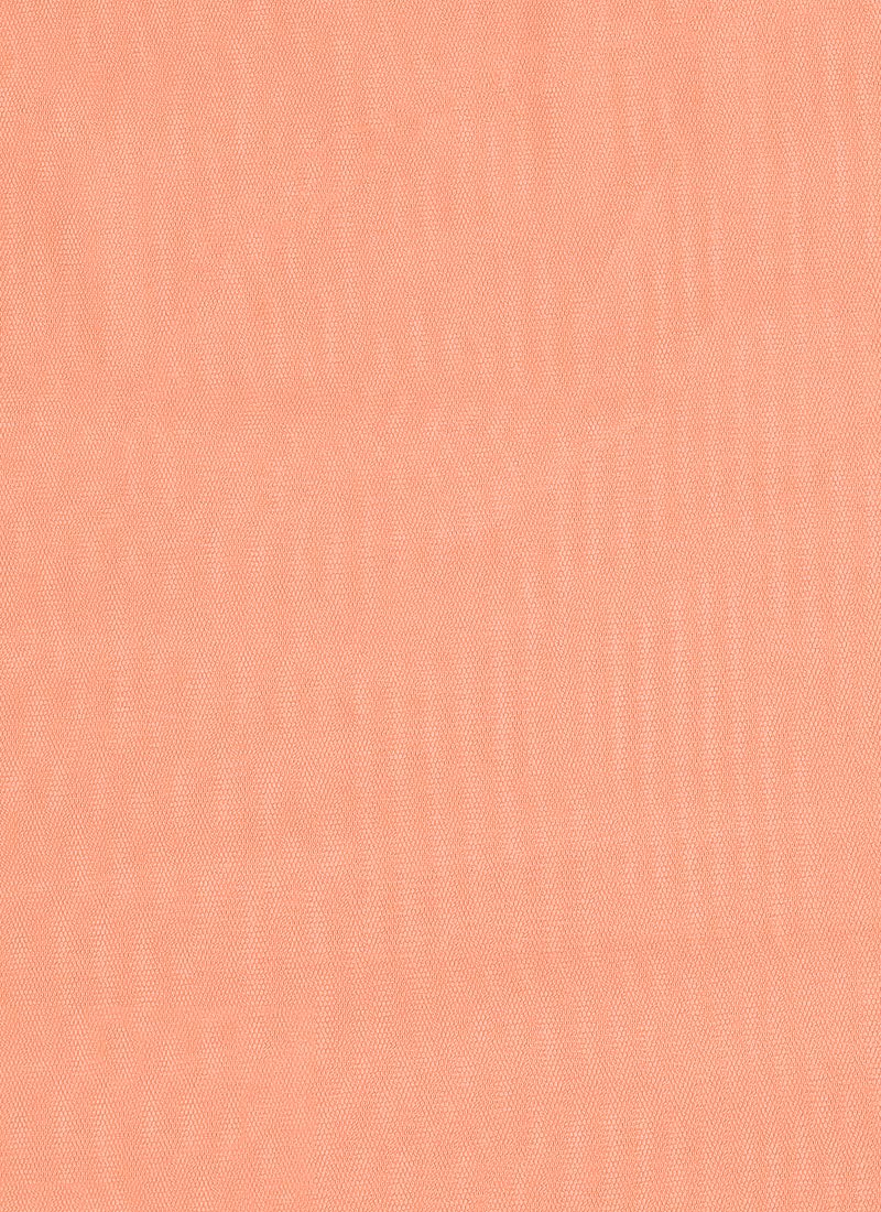 Peach Net Fabric