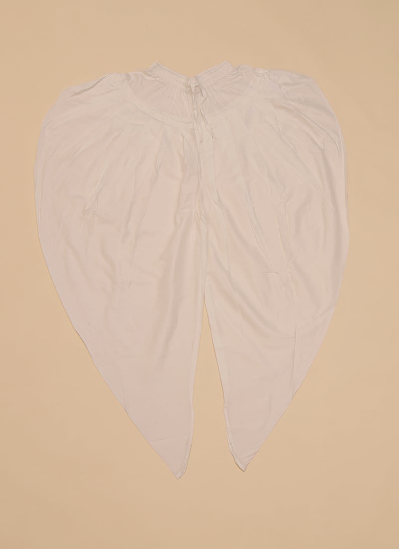 3-Piece Silk Set with Thread & Zari Woven Jacket and Pleated Pants