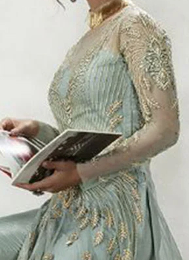 Butterfly Net Chiku Suit Suit Anarkali Bottom