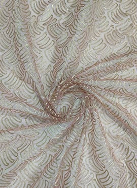 Soft Pink Net Fabric