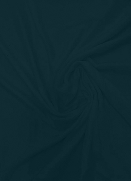 Teal Blue Modal Satin Fabric
