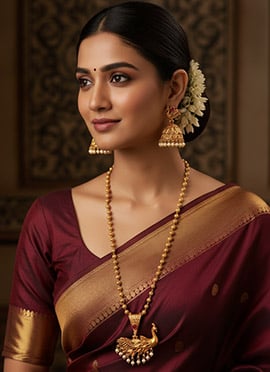 Tricolor Necklace Set