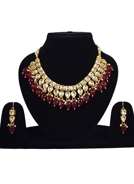 Tricolor Necklace Set