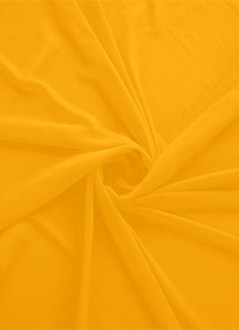 Yellow Georgette Fabric
