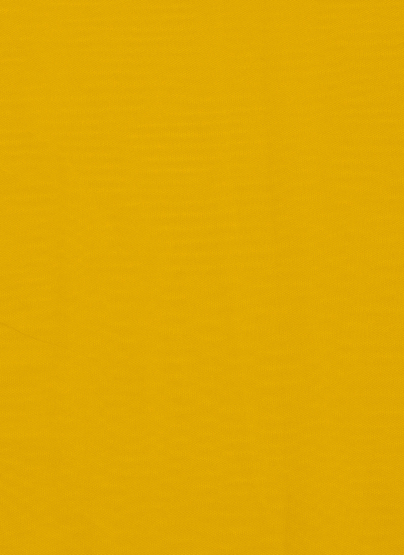 Yellow Net Fabric