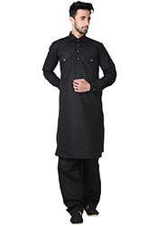 pathani suit with coat