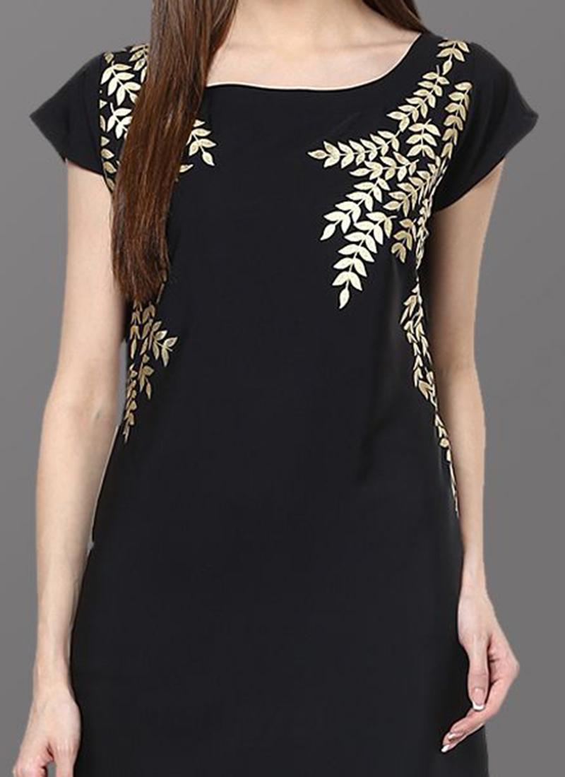 Black Kurta Imported Chudidar main image 0