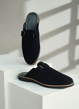 Black Mojari For Men