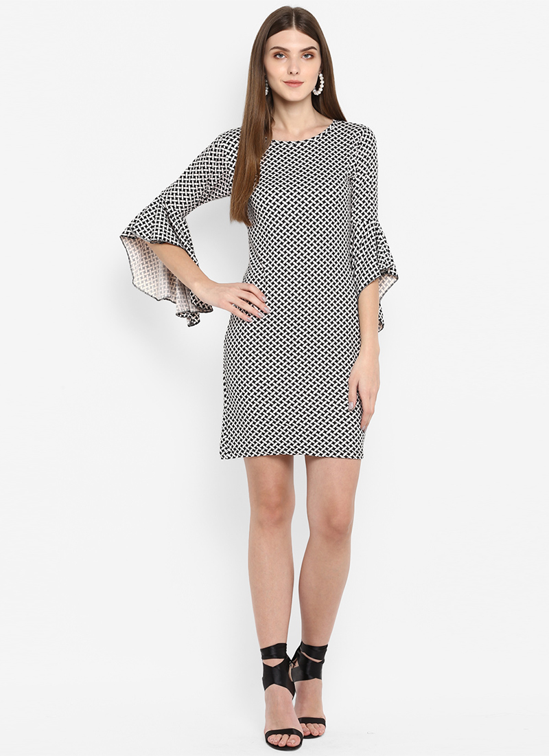 rayon shift dress