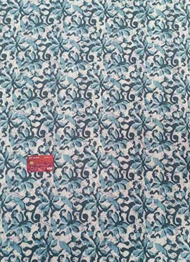 Sage Green Art Silk Digital Printed Fabric