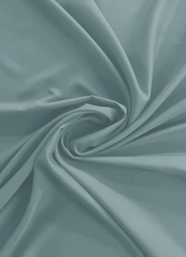 Blue Crepe Plain Fabric